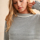 Celene Striped Sweater Top