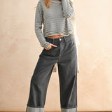 Celene Striped Sweater Top