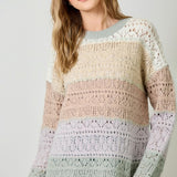 To The Pointelle Sweater