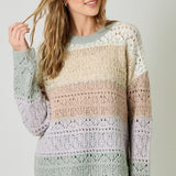 To The Pointelle Sweater