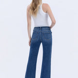 Cheryl Trouser Hem Flare Jean (Vervet)