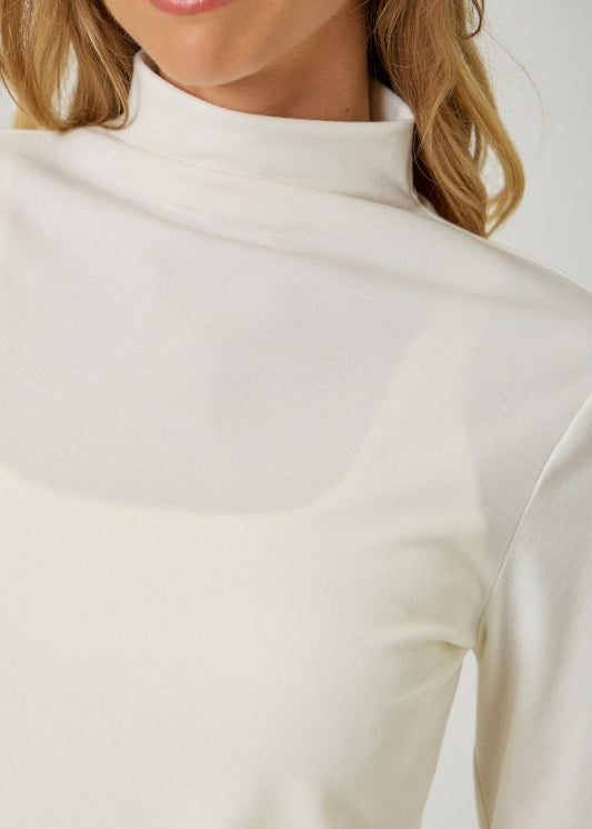 Mock Neck Layering Top