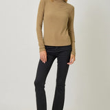 Mock Neck Layering Top