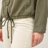 Blouson Style Tencel Jacket