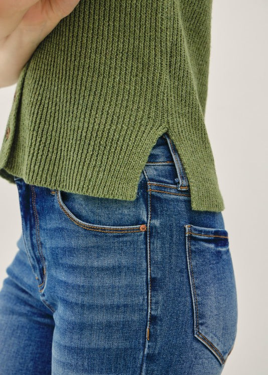 Wool Blend Sweater Vest