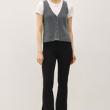 Wool Blend Sweater Vest