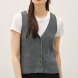 Wool Blend Sweater Vest