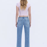 Aileeah Slim Wide Jean (Vervet)