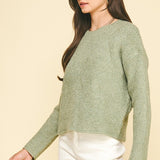 Diamond Texture Knit Sweater