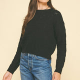 Tally Textured Knit Sweater
