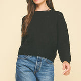 Tally Textured Knit Sweater