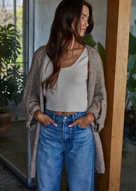 Robin Open Front Cardigan