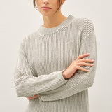 Acid Wash Chunky Sweater