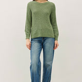 Balloon Sleeve Chunky Knit Sweater