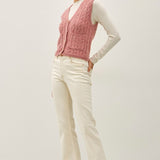 Varsity Style Sweater Vest