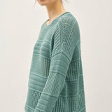 Fisherman Crochet Sweater