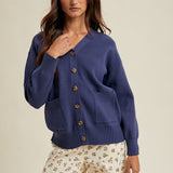 All Buttoned Up Knit Cardi