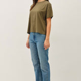 Cotton Jersey Oversized Tee