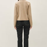 Cropped Knit Jacket