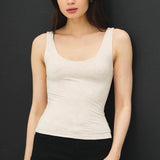 About The Basics Scoop Neck Tank