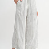 Striped Straight Leg Pant