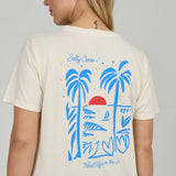 Geo Palm Boyfriend Tee (Salty Crew)