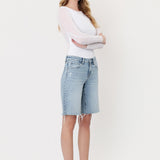 Anna Mid Rise Jort (Vervet)