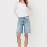 Anna Mid Rise Jort (Vervet)