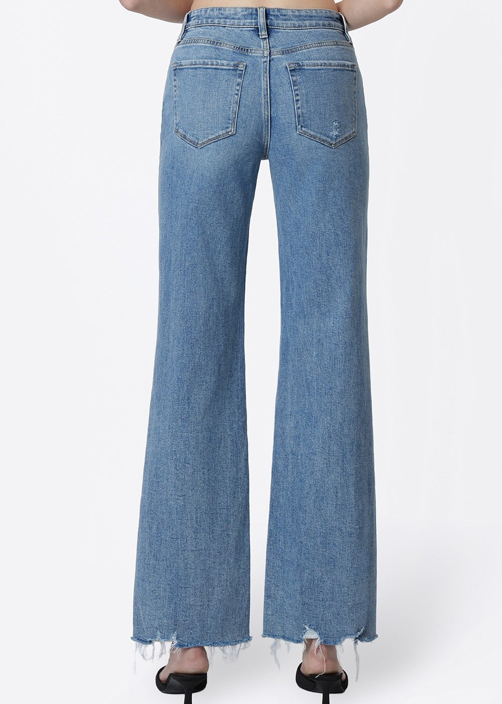 Slant Side Vintage Flare Jean (Flying Monkey)