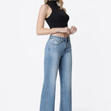 Slant Side Vintage Flare Jean (Flying Monkey)