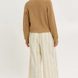 Bow Tie Cropped Sweater Cardi