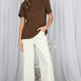 Polka Dot Com Knit Tee
