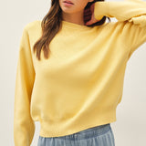 Boyfriend Fit Pullover Sweater
