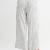 Striped Straight Leg Pant