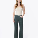 Victoria Coated Color Crop Straight Jean (Vervet)