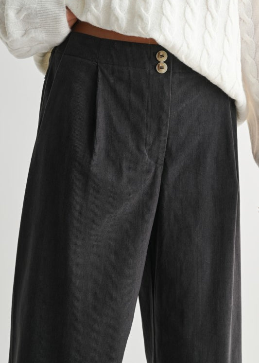 Wide Leg Corduroy Pant