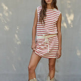 Kiera Drawstring Mini Dress