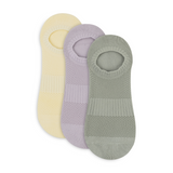 LEMON 3 Pk Women's Airbrush Liner Sock
