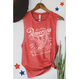 God Bless America Graphic Tank