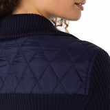 Quilted Front Knit Jacket (Liverpool)