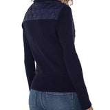 Quilted Front Knit Jacket (Liverpool)