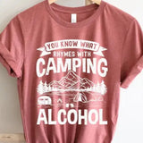 "You Know What Rhymes With Camping.." Graphic Tee