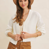 Timeless Waffle Cardigan