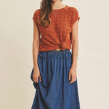 Timeless Textured Sweater Top