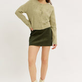 90's Cool Corduroy Mini Skirt