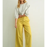 Cotton Barrel Pant