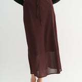 Double Layer Midi SKirt