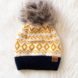 Winter Pattern Pom Hat (Panache)