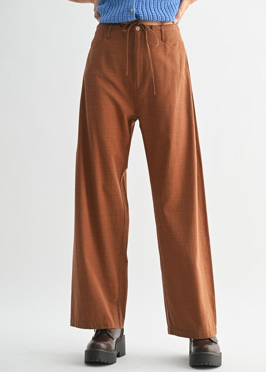 Devyn Woven Drawstring Pant