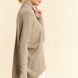 Loose Fit Turtle Neck Sweater